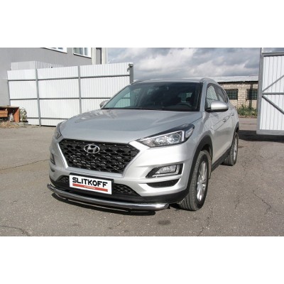 Защита переднего бампера d57 HYUNDAI TUCSON