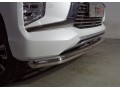 Защита переднего бампера Mitsubishi Pajero Sport c 2021 нижняя 76,1 мм
