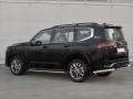 Защита заднего бампера Toyota Land Cruiser 300 c 2021 уголки d76 секции