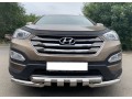 Защита переднего бампера Hyundai Santa Fe c 2012 G