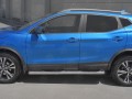 NISSAN QASHQAI 2019- Пороги труба d76 с накладкой (вариант 1)