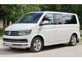 Защита переднего бампера D42/D42 Volkswagen T6 (двойная)