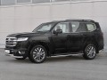 Защита переднего бампера Toyota Land Cruiser 300 c 2021 d63 секции-d63 уголки+клыки