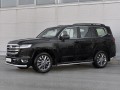 Защита переднего бампера Toyota Land Cruiser 300 c 2021 d76 секции