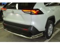 Защита заднего бампера Toyota Rav4 c 2019 угловая большая