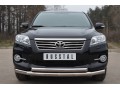 Защита переднего бампера Toyota RAV4 2010-2012 (Двойная 3)