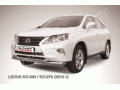 Защита переднего бампера Lexus RX с 2012 (двойная)