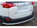 Защита заднего бампера Toyota RAV4 с 2013 (Длинная 2)