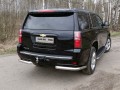 Защита заднего бампера CHEVROLET TAHOE 2016-  (уголки ) 76,1 мм