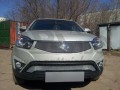 Защита радиатора Ssang Yong Actyon с 2013 (Chrome)