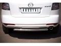 Защита заднего бампера Mazda CX-7 2009-2012 (одинарная)