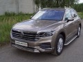 Защита переднего бампера (овальная)  для Volkswagen Touareg