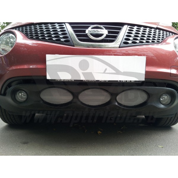 Защита радиатора Nissan Juke 2010-2014 (Chrome)