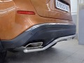Защита заднего бампера Nissan Murano с 2016 волна 42мм