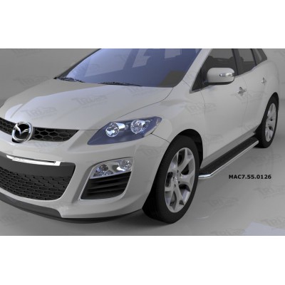 Пороги алюминиевые Ring Mazda CX-7 2006-2012