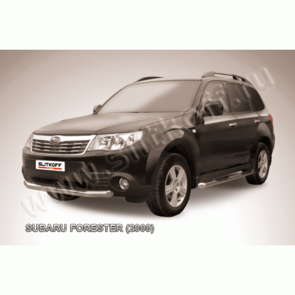 Защита переднего бампера Subaru Forester 2008-2012