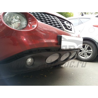 Защита радиатора Nissan Juke 2010-2014 (Chrome)