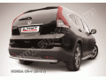 Защита заднего бампера Honda CR-V с 2012 (Радиусная)