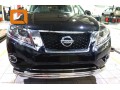 АКЦИЯ!!! Защита переднего бампера Nissan Pathfinder с 2014 (двойная)