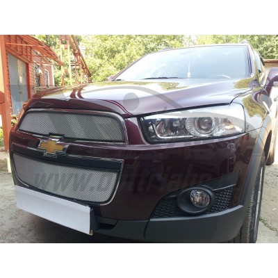 Защита радиатора Chevrolet Captiva 2011-2013 (Chrome)