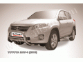 Защита переднего бампера Toyota RAV4 2010-2012 (Низкая)