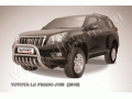 Защита переднего бампера с защитой картера Toyota Land Cruiser Prado 150 2009-2013