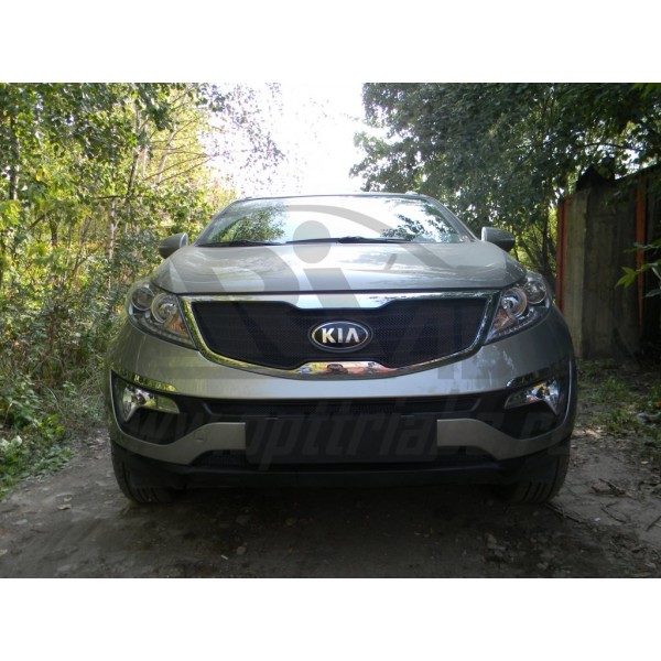 Защита радиатора KIA Sportage 2010-2014 (Black)