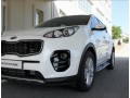 Боковые подножки Kia Sportage с 2016 OEM Style