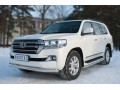 Защита переднего бампера Toyota Land Cruiser 200 с 2015 (Одинарная)