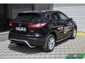 Защита заднего бампера Nissan Qashqai с 2014 (Волна)