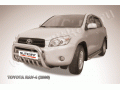 Защита переднего бампера с защитой картера Toyota RAV4 2006-2010 (Низкая)