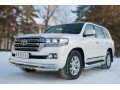 Защита переднего бампера Toyota Land Cruiser 200 с 2015 (Уголки и зубы)