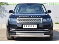 Защита переднего бампера Land Rover Range Rover с 2012 (двойная 1)