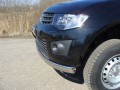 Защита переднего бампера Mitsubishi L200 с 2014 (одинарная овальная)