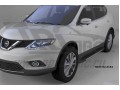 Пороги алюминиевые Onyx Nissan X-Trail с 2014