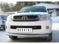 Защита переднего бампера Toyota Hilux 2012-2015 (Одинарная)