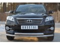 Защита переднего бампера Toyota RAV4 2010-2012 (Двойная 3)