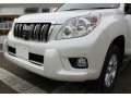 Накладка на передний бампер Toyota Land Cruiser Prado 150 2009-2014