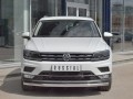 Защита переднего бампера прямая Volkswagen Tiguan с 2017 (кроме offroad)