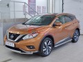 Защита переднего бампера Nissan Murano с 2016 (двойная) секция 42мм дуга 42мм