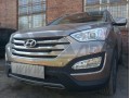 Защита радиатора Hyundai Santa Fe с 2012 (Black)