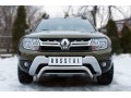 Защита переднего бампера Renault Duster с 2015 (Волна, вариант 2)