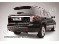 Защита заднего бампера Ford Explorer с 2011 (уголки)