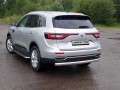 Защита заднего бампера  RENAULT KOLEOS 2017-  (овальная) 72х42 мм