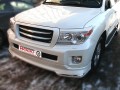 Накладки переднего и заднего бампера Toyota Land Cruiser 200 2012-2015