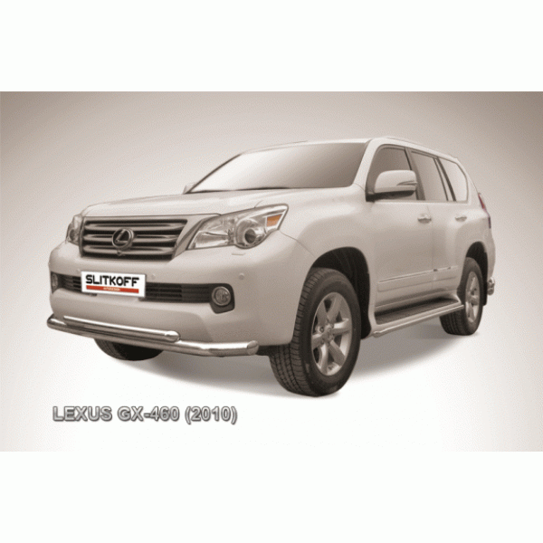 Защита переднего бампера Lexus GX460 2009-2014 (двойная)