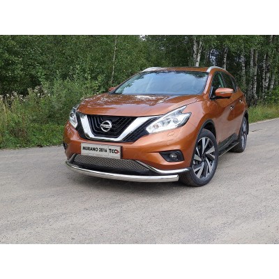 Решётка радиатора нижняя (лист) Nissan MURANO c 2016