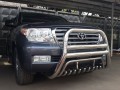 Защита переднего бампера Toyota Land Cruiser 200 2008-2012 (высокая)