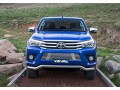 Накладка на решётку бампера Toyota Hilux с 2015