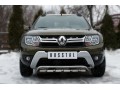 Защита переднего бампера Renault Duster с 2015 (Shark)